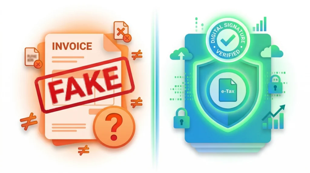 ความเสี่ยงทางภาษี และวิธีใช้ e-tax invoice มาแก้ปัญหา