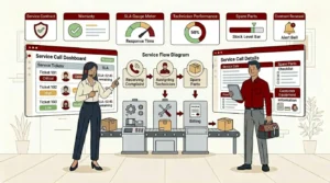 ระบบการจัดการบริการหลังการขายใน SAP Business One