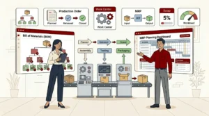 ระบบการจัดการวางแผน และการผลิต ใน SAP Business One